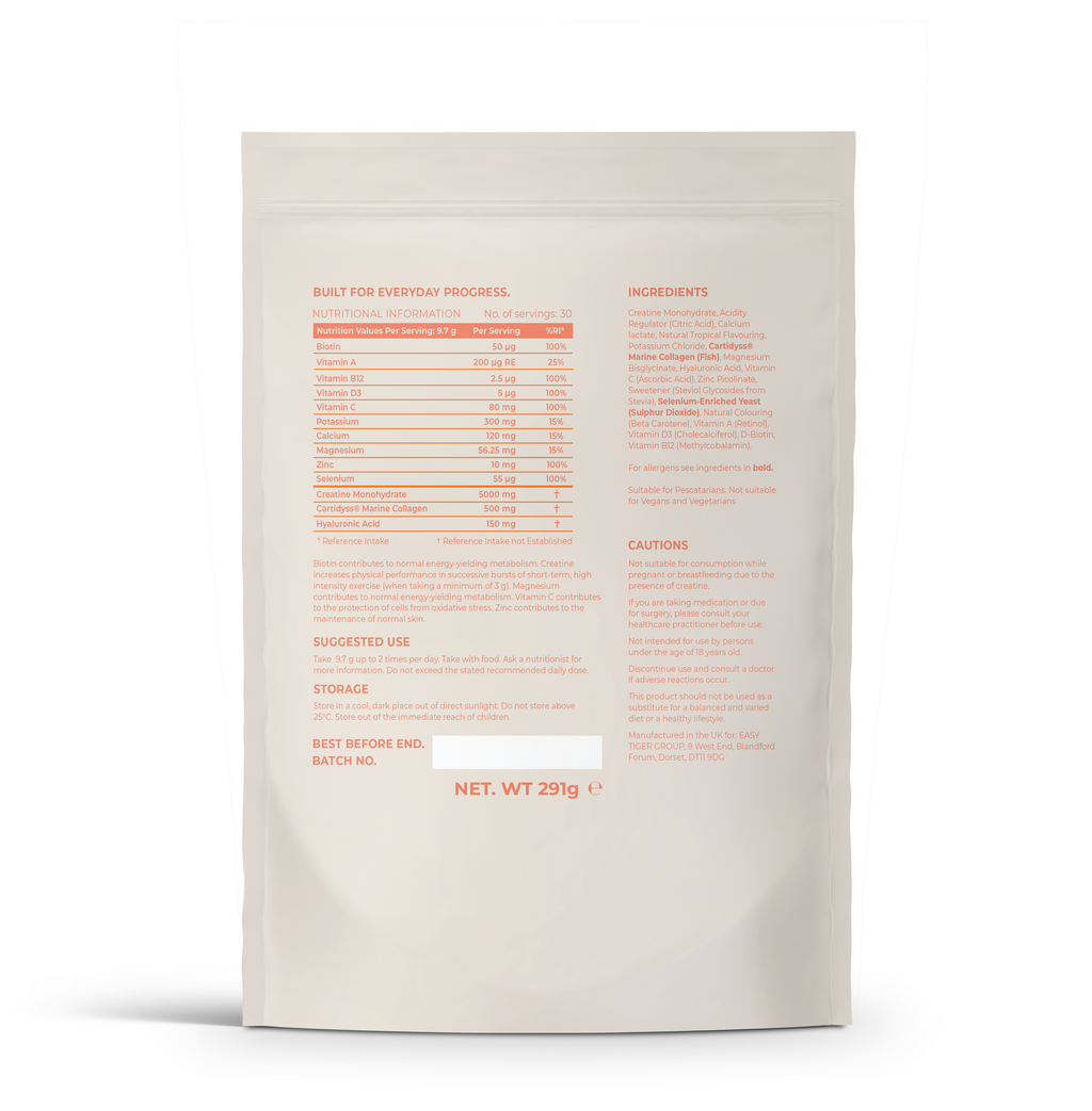 Easy Tiger | Daily Supplement for Skin, Wellness & Performance